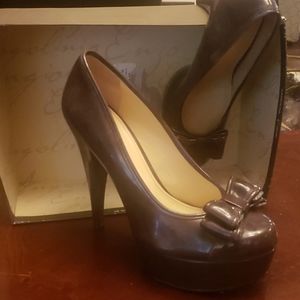 Enzo Angiolini sexy smoked grey pump
